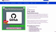 A Guide to Easily Buying Second-Hand GitHub Accounts
