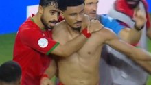 Error histórico: marca el gol de la clasificación y casi elimina a su equipo por quitarse la camiseta