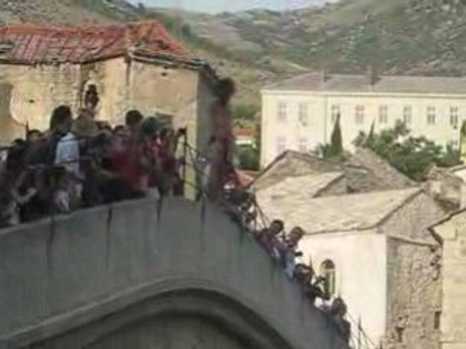 plongeon à mostar