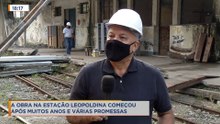 Despois de anos de espera comunidade comemora inicio de obras de restauração de estação histórica