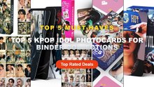 Top 5 Kpop Idol Photocards For Binder Collections: Top 5 Best Sellers - 55pcs LNGSHOT New Album 4SHOVILLE Jay Park Photo...
