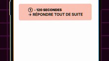 La règle des 120 secondes (votre tête n'est pas planificative)