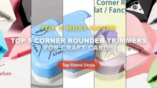 Why Everyone Is Buying Top 5 Corner Rounder Trimmers For Craft Cards - 1Pcs Rounder Corner Cutter Paper And Plastic Cutt...