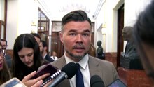 Rufián: "Junts es quien está jugando con la moral y con la vida de la gente"