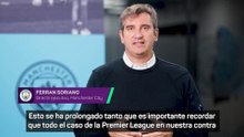 Soriano denuncia una teoría de la conspiración en contra del Manchester City