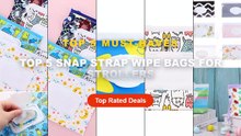 Best Top 5 Snap Strap Wipe Bags For Strollers on AliExpress | Review - Flip Cover Wet Wipes Bag Useful Snap Strap Stroll...