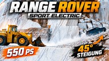 Range Rover Sport Electric rockt die Peak to Peak Challenge