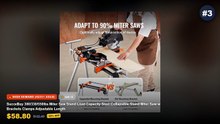 Why Everyone Is Buying Top 5 Portable Rolling Table Saw Stands - Adjustable Height Table Saw Roller Stand Attachment,Cut...