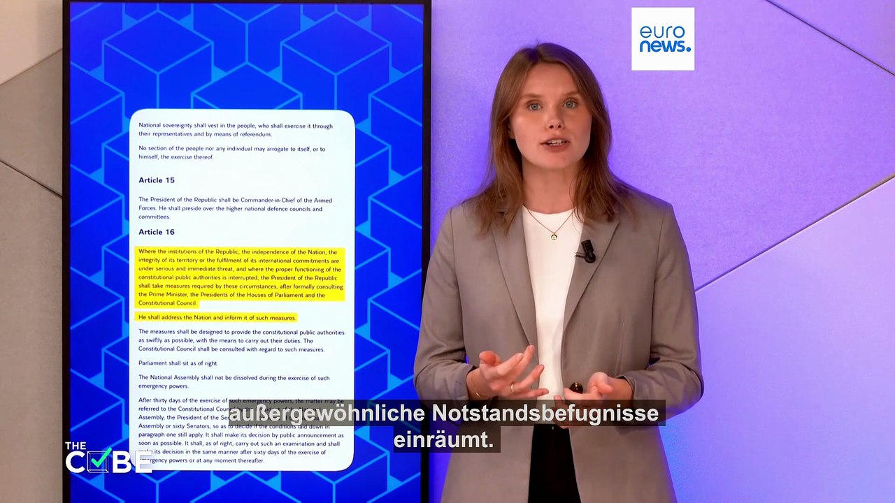 Plant Macron einen Krieg gegen Russland, um an der Macht zu bleiben?