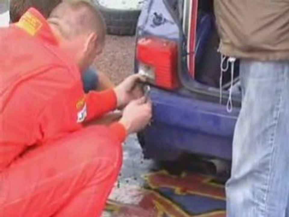 Vidéos du parc d'assistance du Rallye de l'Avesnois 2008