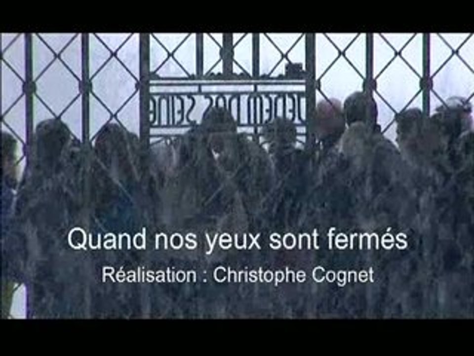 Quand nos yeux sont fermés, l'Art clandestin à Buchenwald