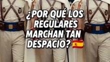 ¿Por qué los Regulares marchan tan despacio?