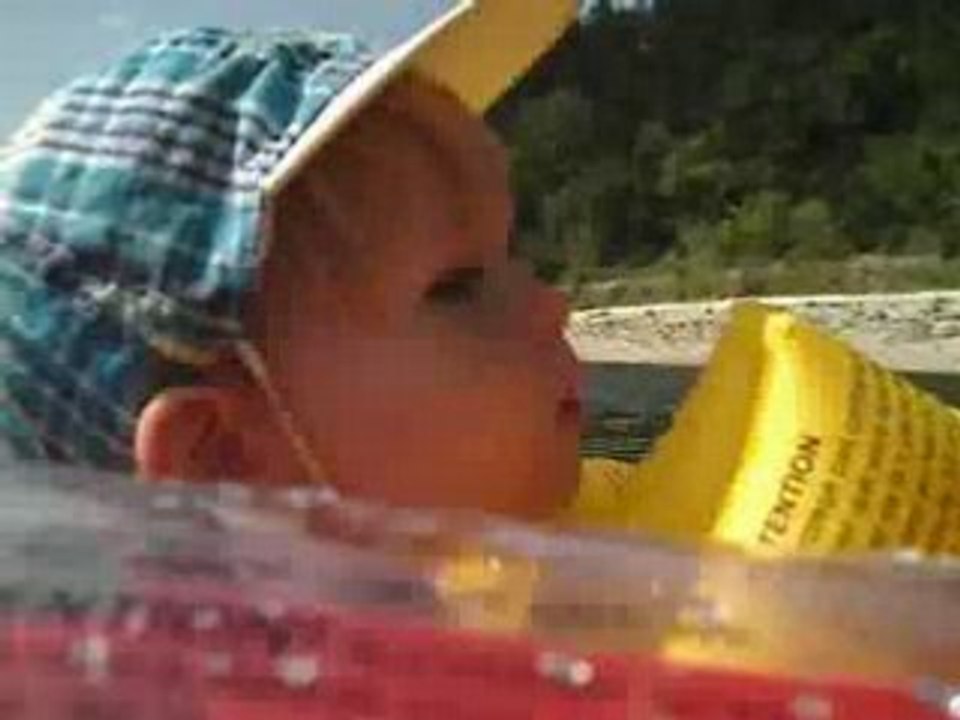 Rémy sur son bateau