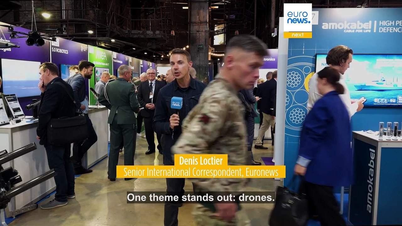 Tallinn Defence EXPO: Counter-drone systems and robot soldiers steal the show