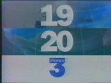 France 3 - Générique 19/20 2ème partie (1993-1994)