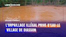 Diasson : victime de la pollution des eaux malgré son refus de l’orpaillage illégal
