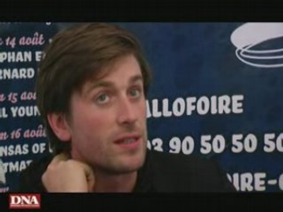 Thomas Dutronc en interview à la Foire aux vins