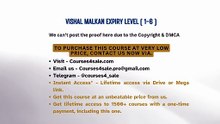 Courses4sale.com — vishal Malkan Expiry Level ( 1-6 )