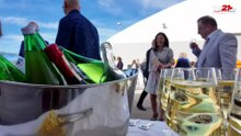 Hochzeit im Hangar Pilot Johann Fesl heiratet am Flughafen Linz
