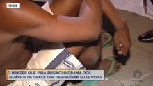A triste realidade de quem se deixou levar pelo vício e destruiu a própria vida