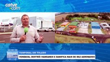 Corpo de Bombeiros irá atualizar balanço dos estragos do temporal em Toledo
