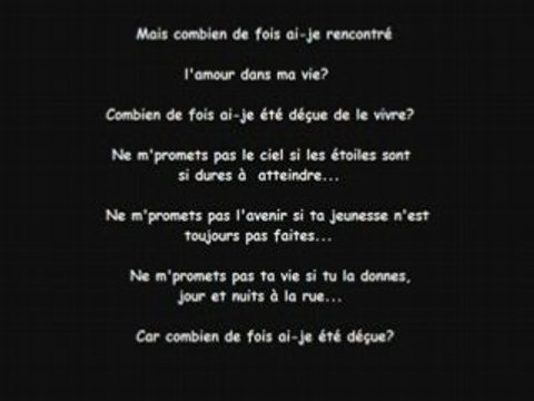 Lea castel ne m'promets pas