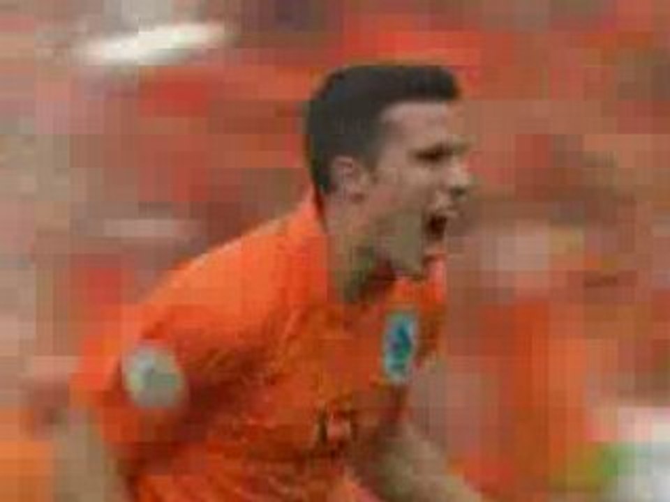 Coup franc de Robin Van Persie