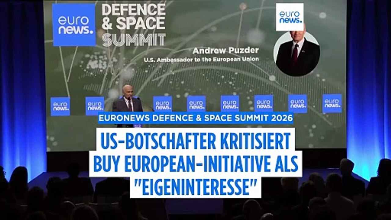 US-Botschafter kritisiert Made in Europe-Verteidigung als "Eigennutz"