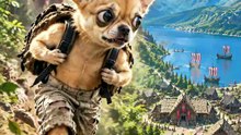 The Chihuahua Stole the Dragon’s Baby… Now the Dragon Is Furious! 🐉🔥#dog #pets #animal #aistory