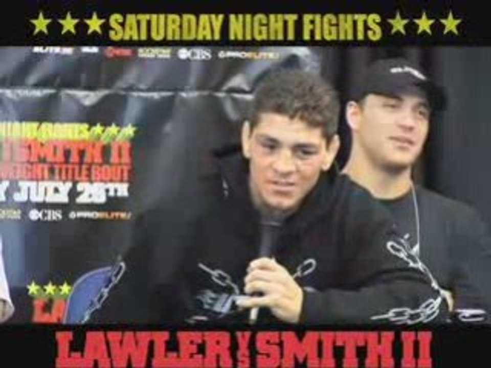 EliteXC-Post Presser-Nick Diaz vs Thomas Denny