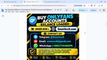 Top 01 Business Platform to Purchase OnlyFans Account with Balance