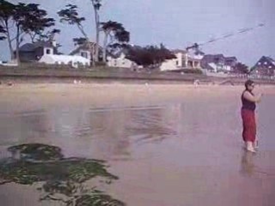 Les pieds dans l'eau