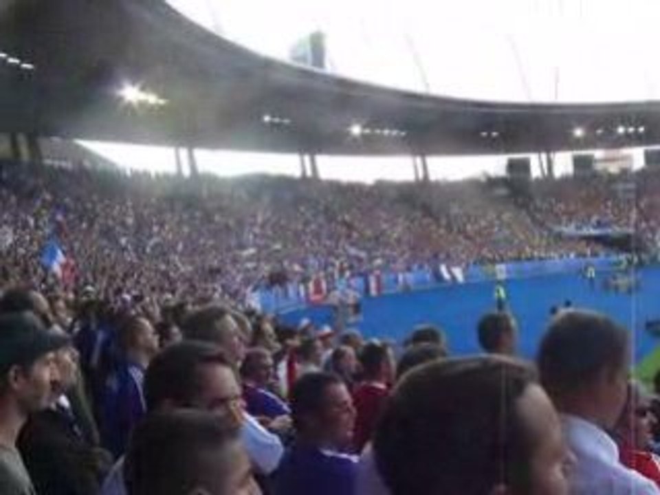 France Roumanie euro 2008 marseillaise