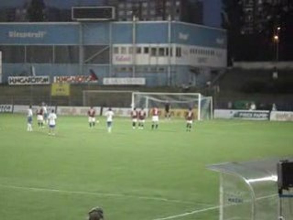 Penalty raté MTK-Kispest Honved