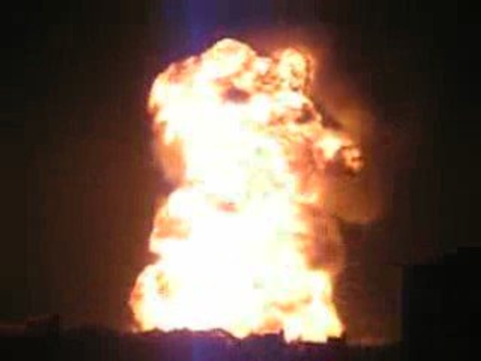 Enorme Explosion de Propagne a Toronto