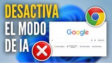 Cómo desactivar el modo IA en Google Chrome