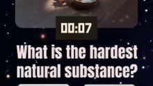 What is the hardest natural substance on Earth?