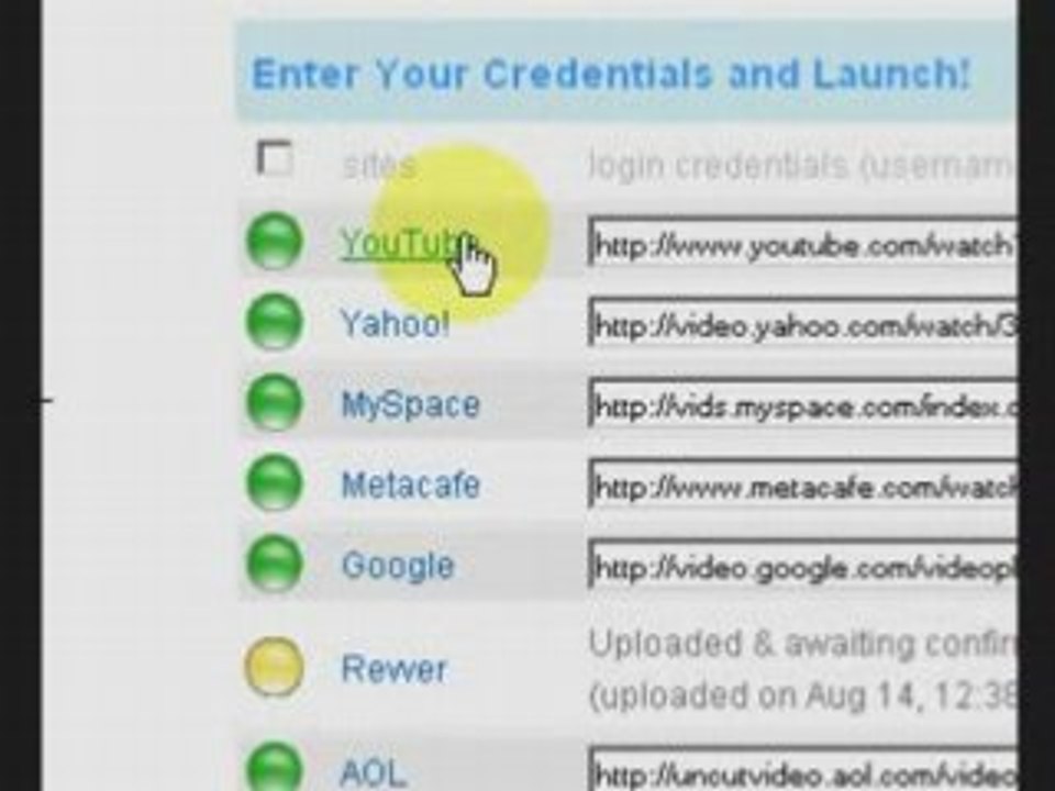 Upload Your Videos To Multiple Web Sites with TubeMogul
