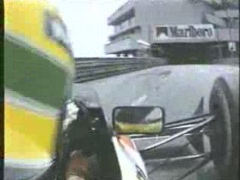 Ayrton Senna Monaco Lap