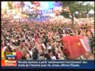 JO Pekin 8 8 8 cérémonie d'ouverture BFM TV