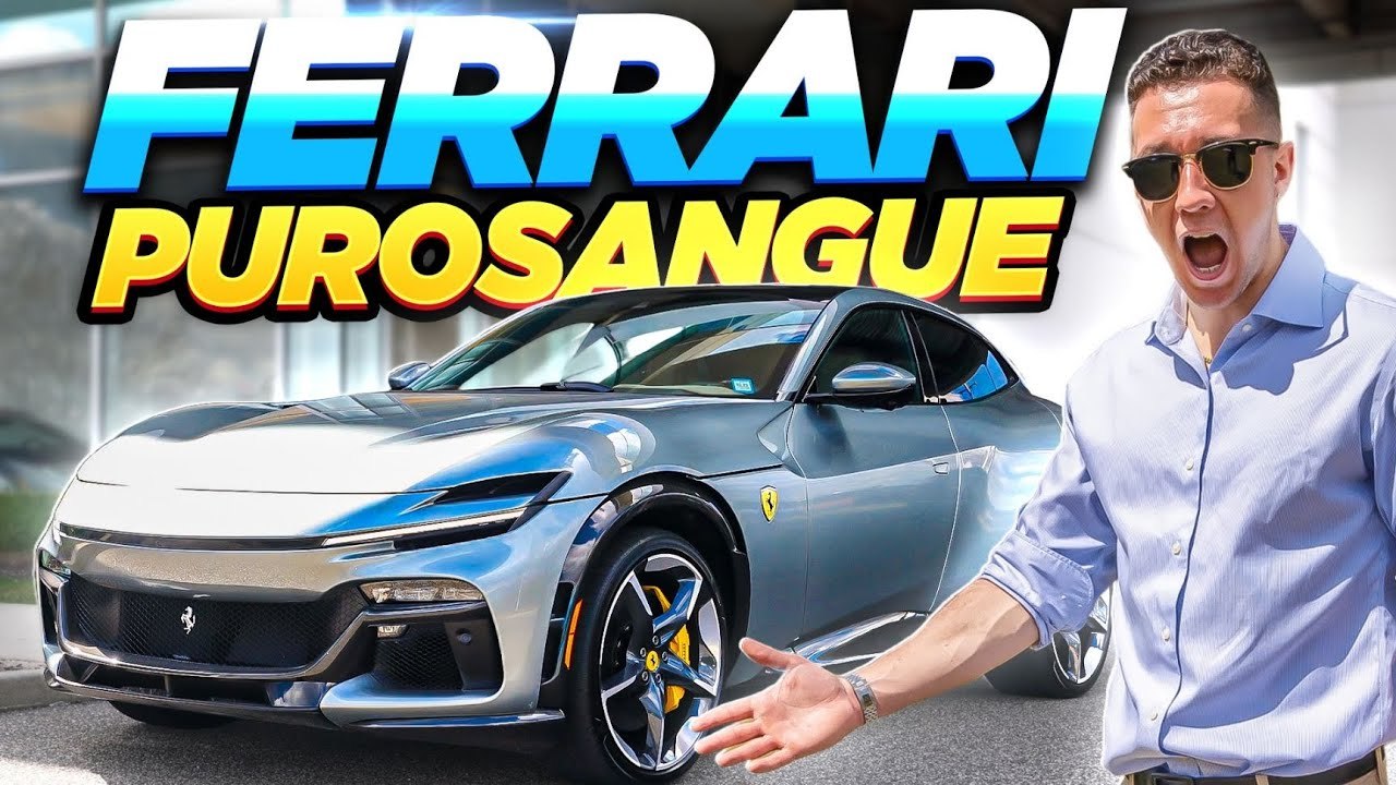 Ferrari Purosangue Test Drive: V12 Super SUV Review and Close Call ...