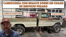 #895 - Carrocería de Ford F-250 1970 sobre chasis Super Duty: proyecto 4x4 con Cummins 12 válvulas