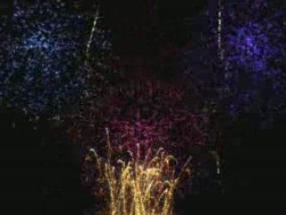 Faux feu d'artifice