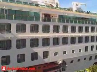 Sun Princess Cruise Ship In Vancouver On World Tour