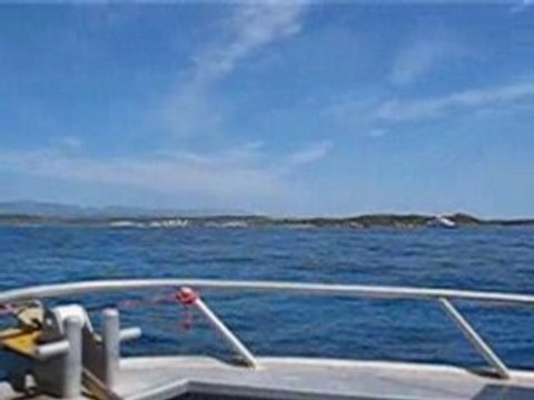 Ballade en bateau vers les îles Lavezi !