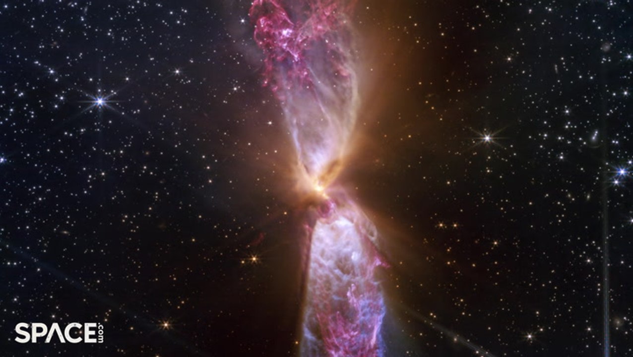 Amazing James Webb Space Telescope View Of Forming Star System In 4K