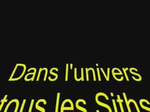 starwars duel sabre laser siths ^^