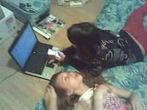 Solenn qui fait le singe XD