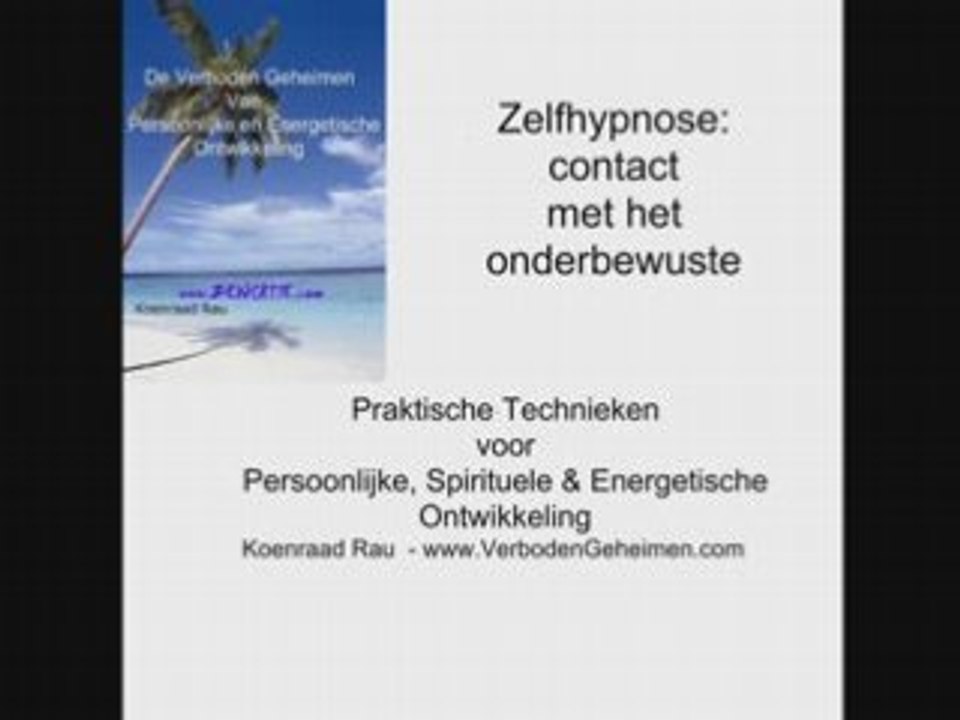 Zelfhypnose als paranormale gaven of relaxatie oefeningen