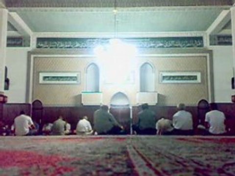 lecture du coran- mosquee syrienne de Tanger maroc